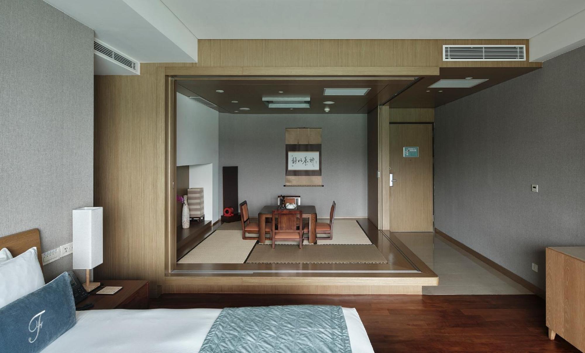 Fleur De Chine Hotel Yuchi Pokoj fotografie A traditional Japanese room at the hotel